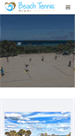 Mobile Screenshot of beachtennismiami.com